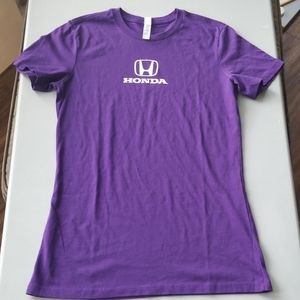 purple honda tee shirt kids xl